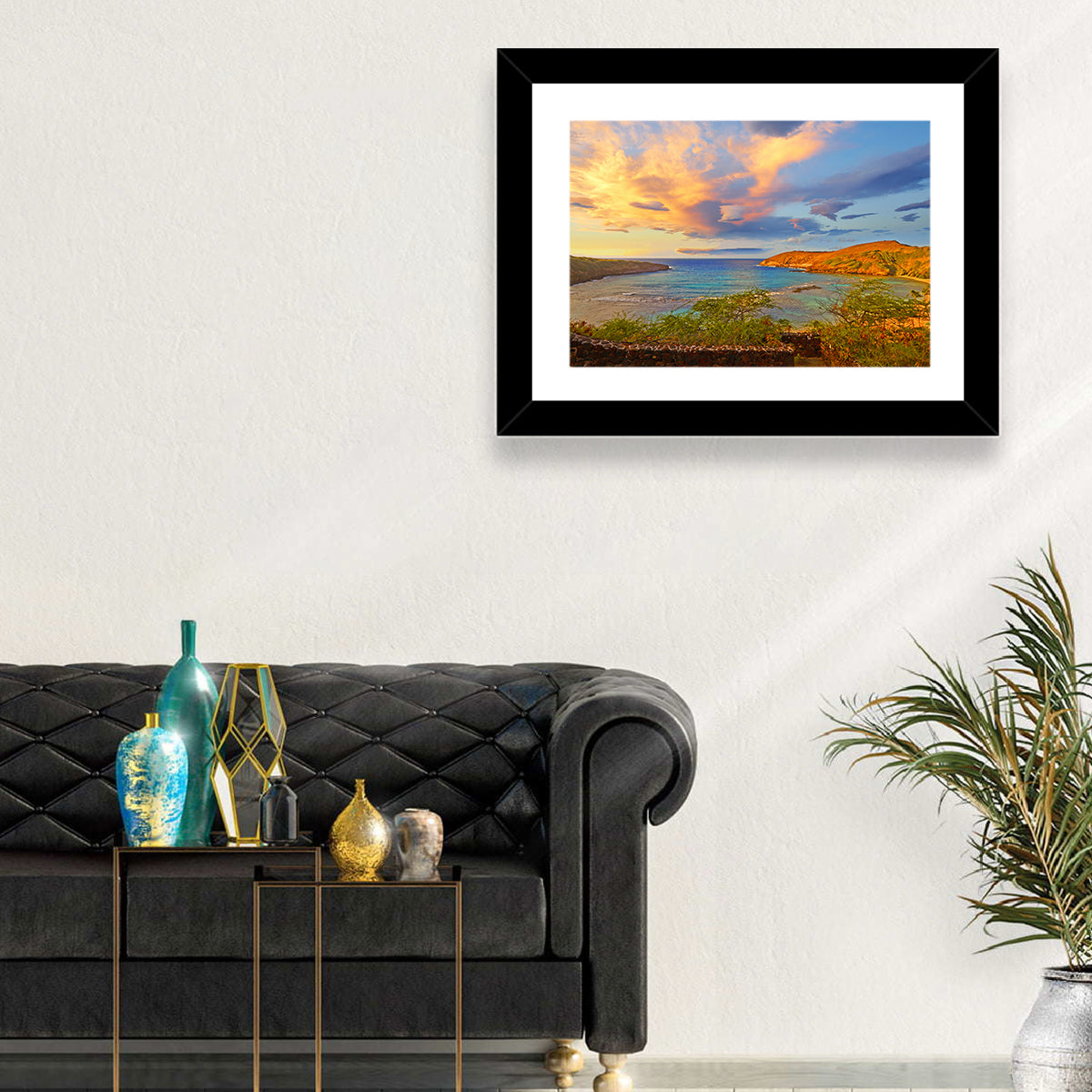 Hanauma Bay Golden Hour Wall Art