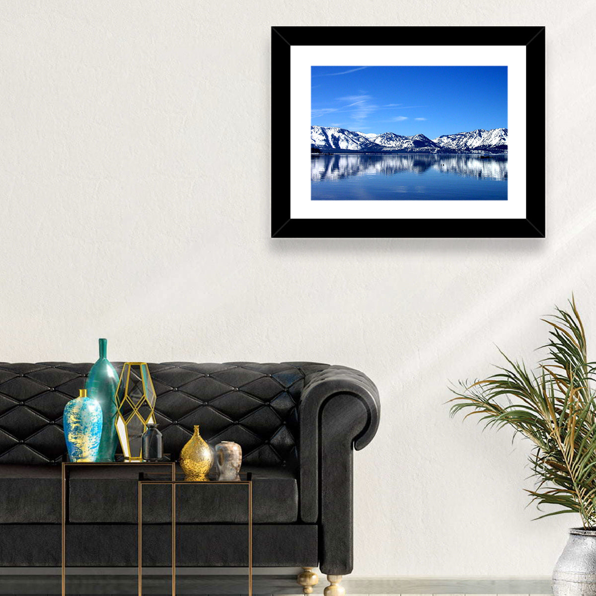 Lake Tahoe Mountain Reflection Wall Art