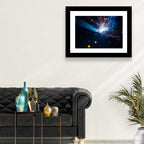 Molten Metal Sparks Wall Art