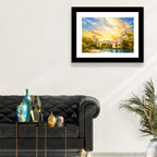 Stari Most at Sunset Wall Art
