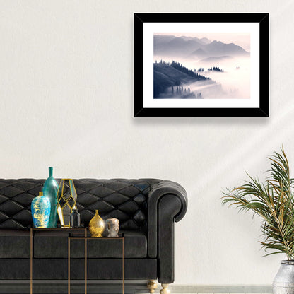 Carpathian Morning Mist Wall Art