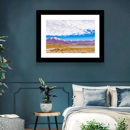 Lascar Snow-capped Volcano Wall Art