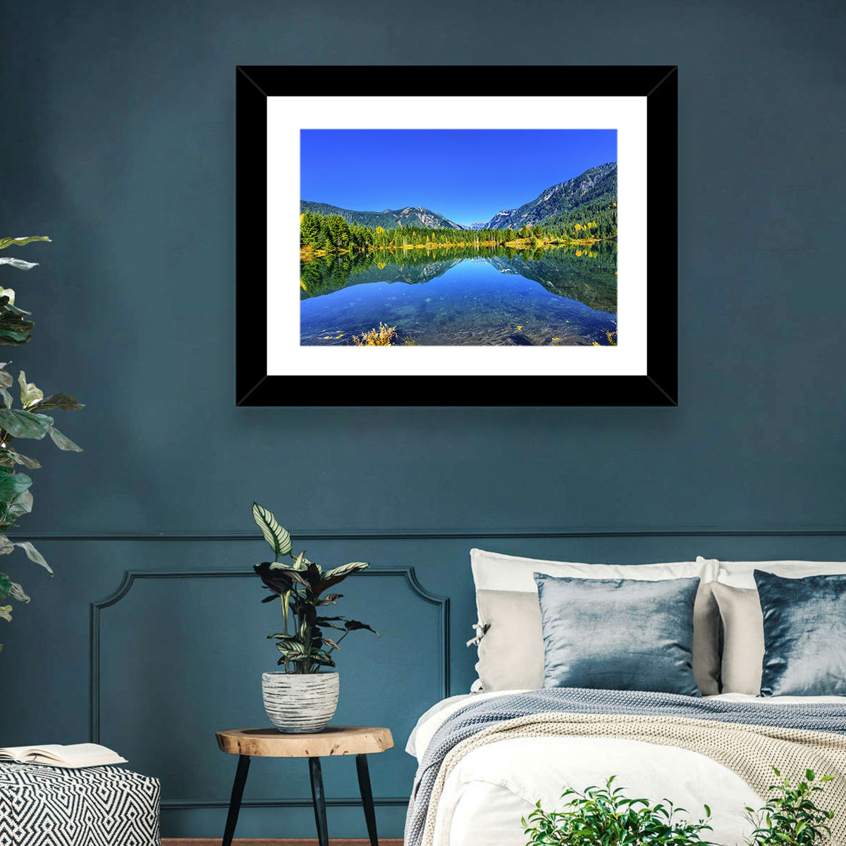 Mt Chikamin Reflection at Gold Lake Wall Art