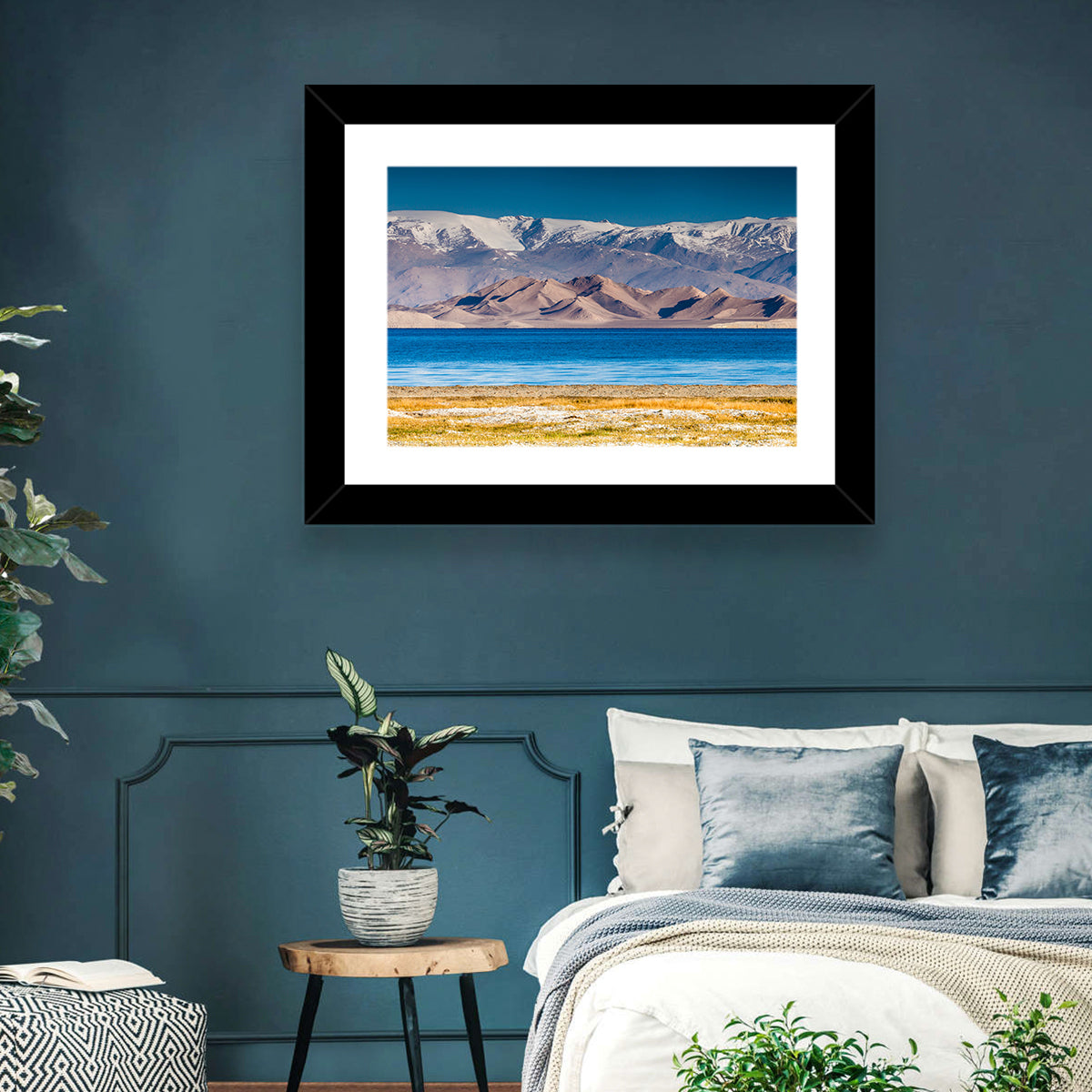 Karakul Lake Pamir Range Wall Art in a room, landscape