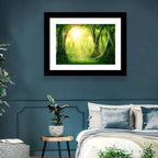 Enchanted Forest at Sunrise Wall Art