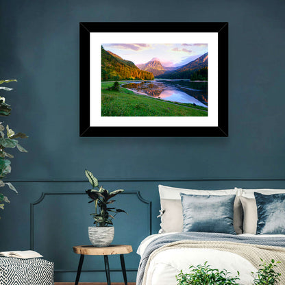 Obersee Reflection, Switzerland Wall Art