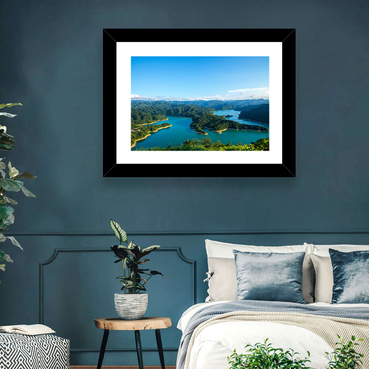 Emerald Qiandao Lake Wall Art