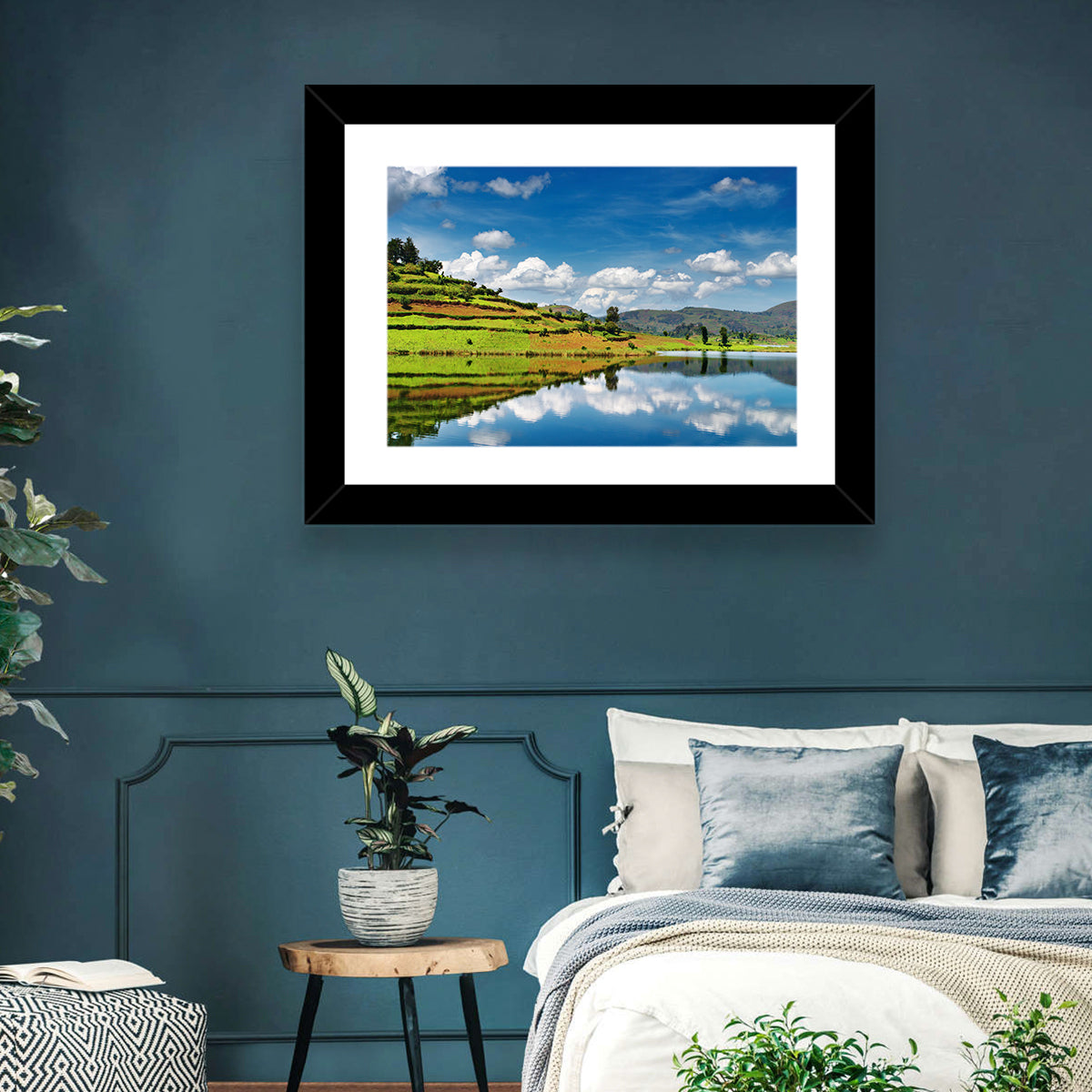 Bunyonyi Lake Reflection Wall Art