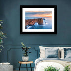 Dyrhólaey Sea Arch at Sunset Wall Art