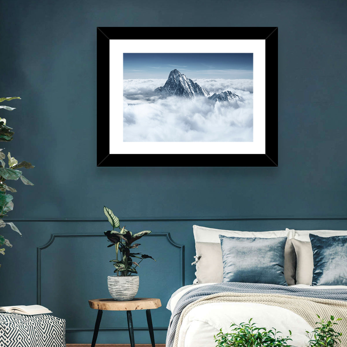 Peaks Above Clouds Wall Art