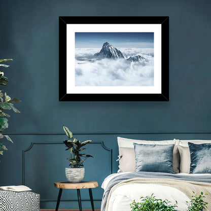 Peaks Above Clouds Wall Art