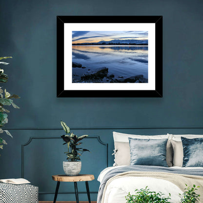 Sparks Marina Twilight Reflection Wall Art
