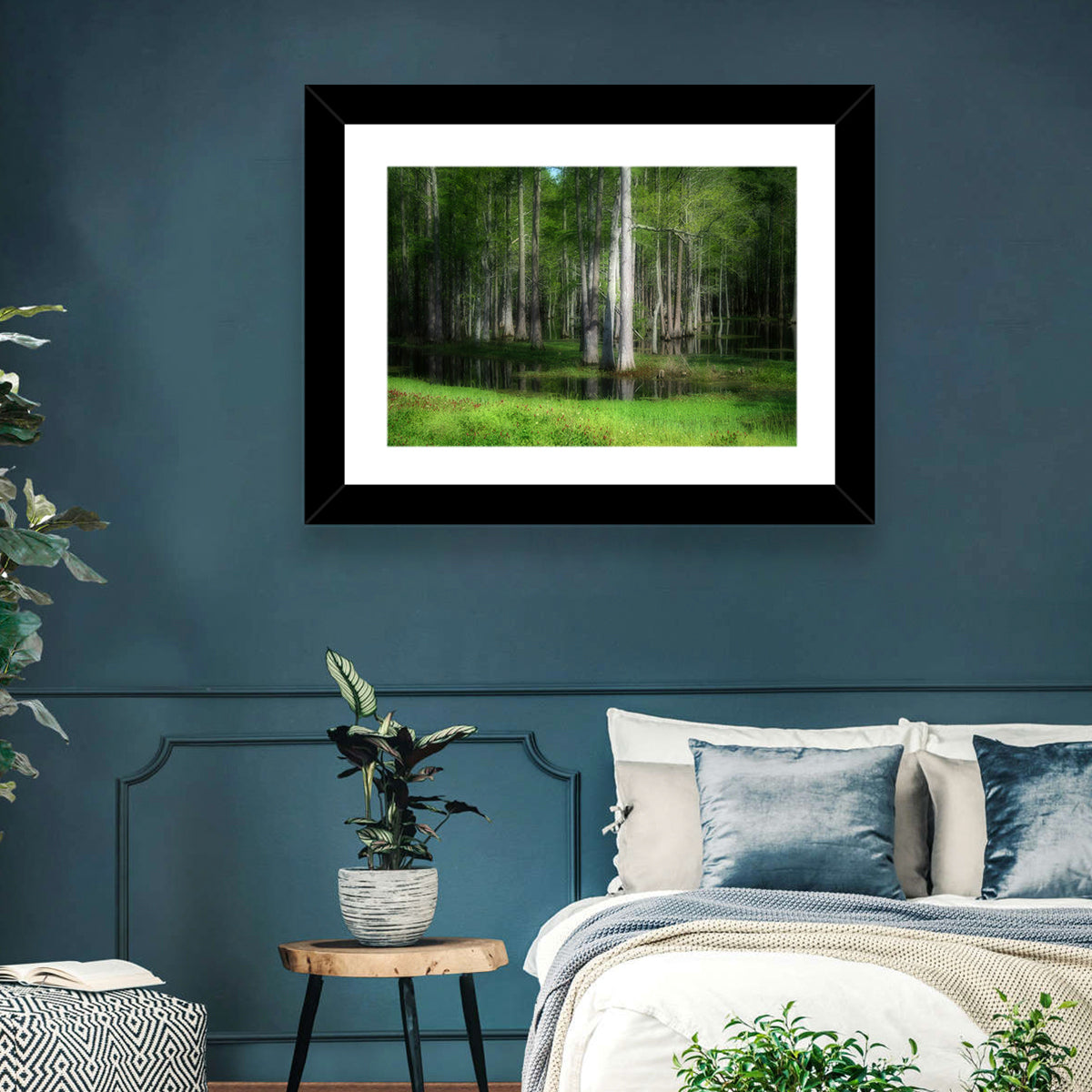 Lush Cypress Swamp Wall Art