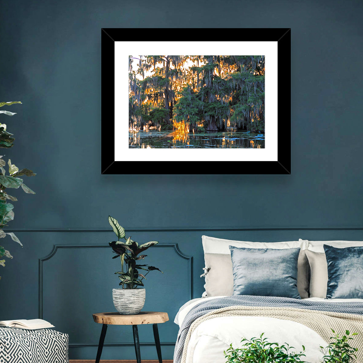 Lake Martin Cypress Reflection Wall Art