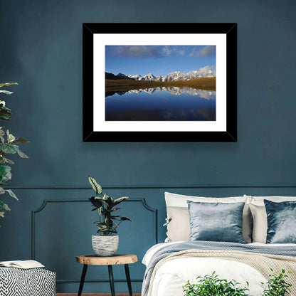 Svaneti Lake Reflection Wall Art