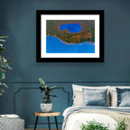 Autumn Forest Lake Wall Art