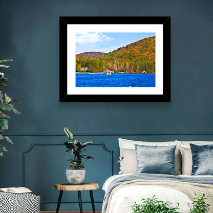 Lake Burton Autumn View Wall Art