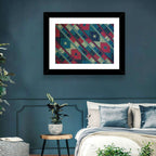 Handwoven Geometric Textile Wall Art