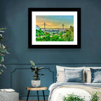 Salah Bey Viaduct at Golden Hour Wall Art