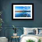 Patricia Lake Autumn Reflection Wall Art