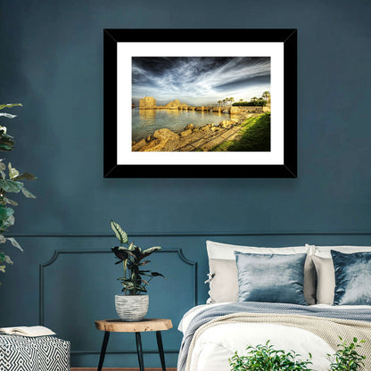 Sidon Sea Castle Wall Art