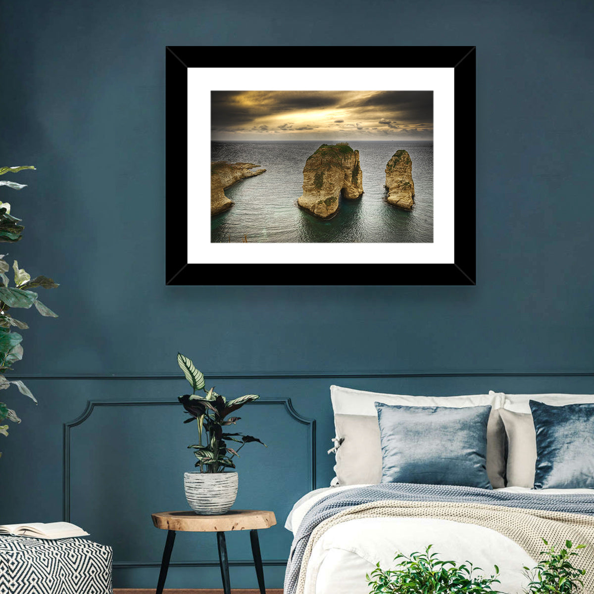 Pigeon Rocks, Raouché Wall Art