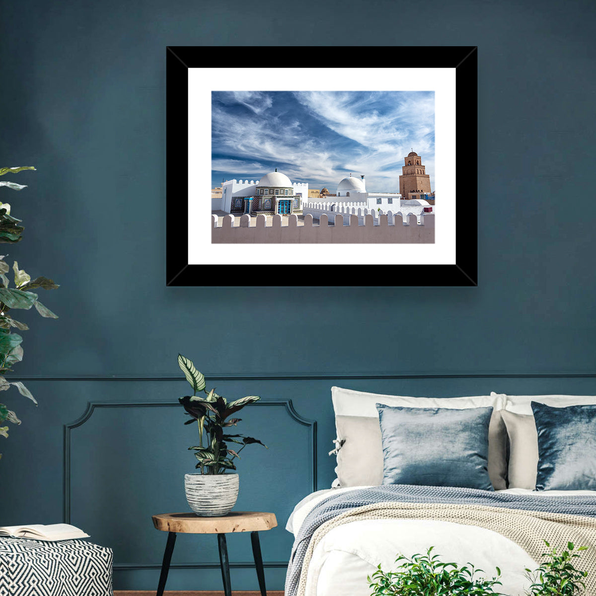 Great Mosque of Kairouan, Tunisia Wall Art in a room, landscape