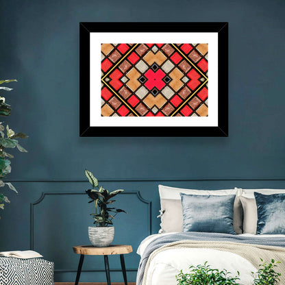 Connected Blocks Wall Art