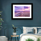 Boat at Lake Malawi Sunset Wall Art
