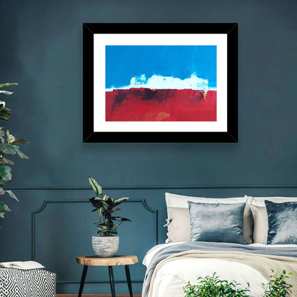 Ocean Horizon Abstract Wall Art