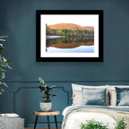Cheaha State Park Lake Reflection Wall Art