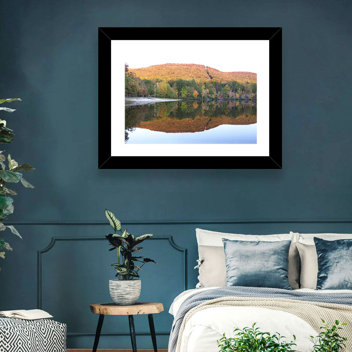 Cheaha State Park Lake Reflection Wall Art