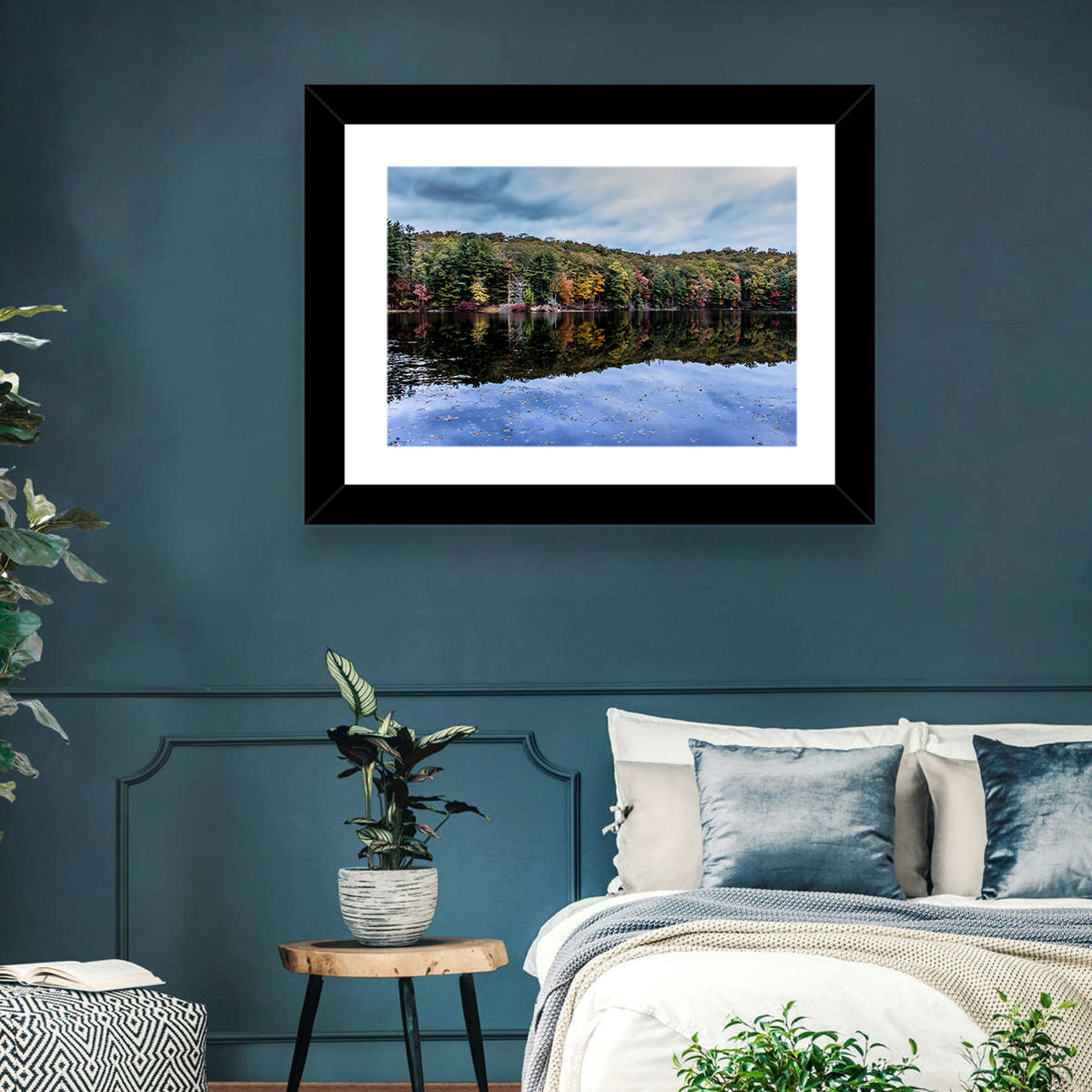 Lake Kanawauke Reflection Wall Art