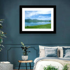 Boulder Reservoir and Flatirons Wall Art