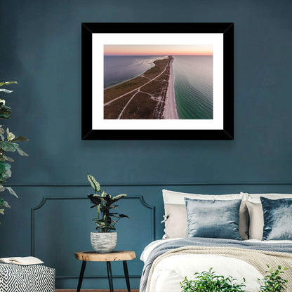 Byriuchyi Island Coastline Wall Art