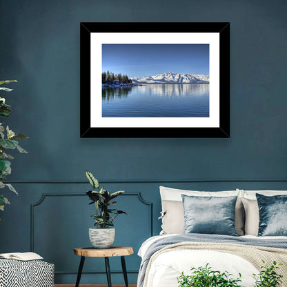Elk Point Lake Tahoe Reflection Wall Art