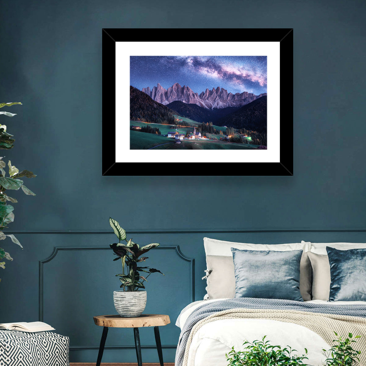 Santa Maddalena Night Sky Wall Art