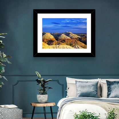 Badlands National Park Golden Hour Wall Art