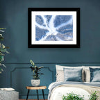 Birds-eye Ski Resort Landscape Wall Art
