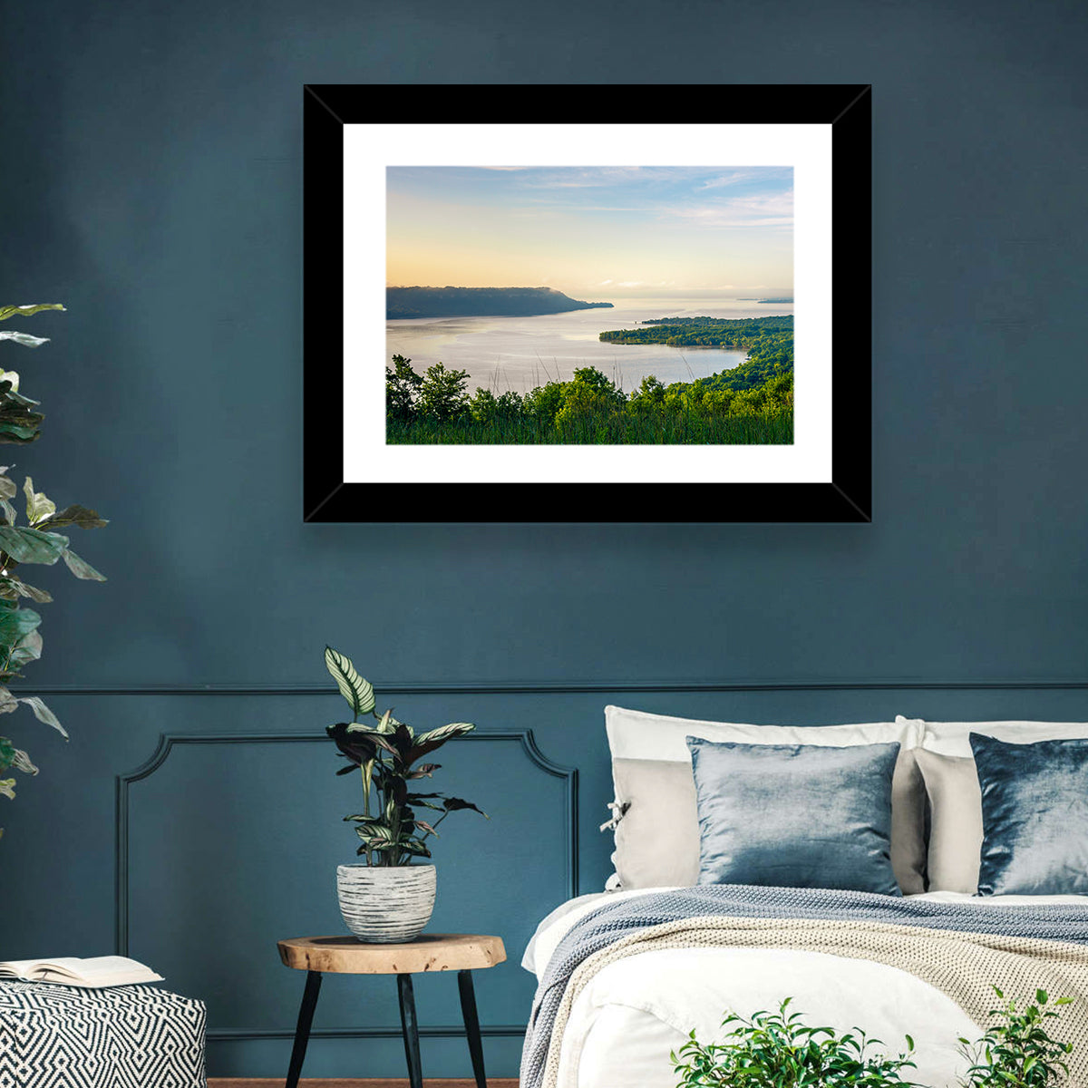 Mississippi River and Lake Pepin Wall Art