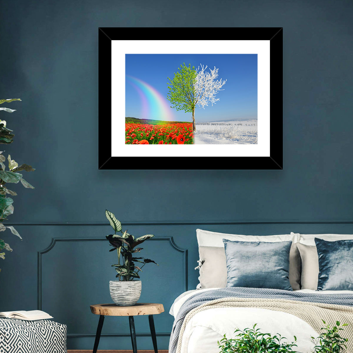 Seasonal Split Landscape Wall Art