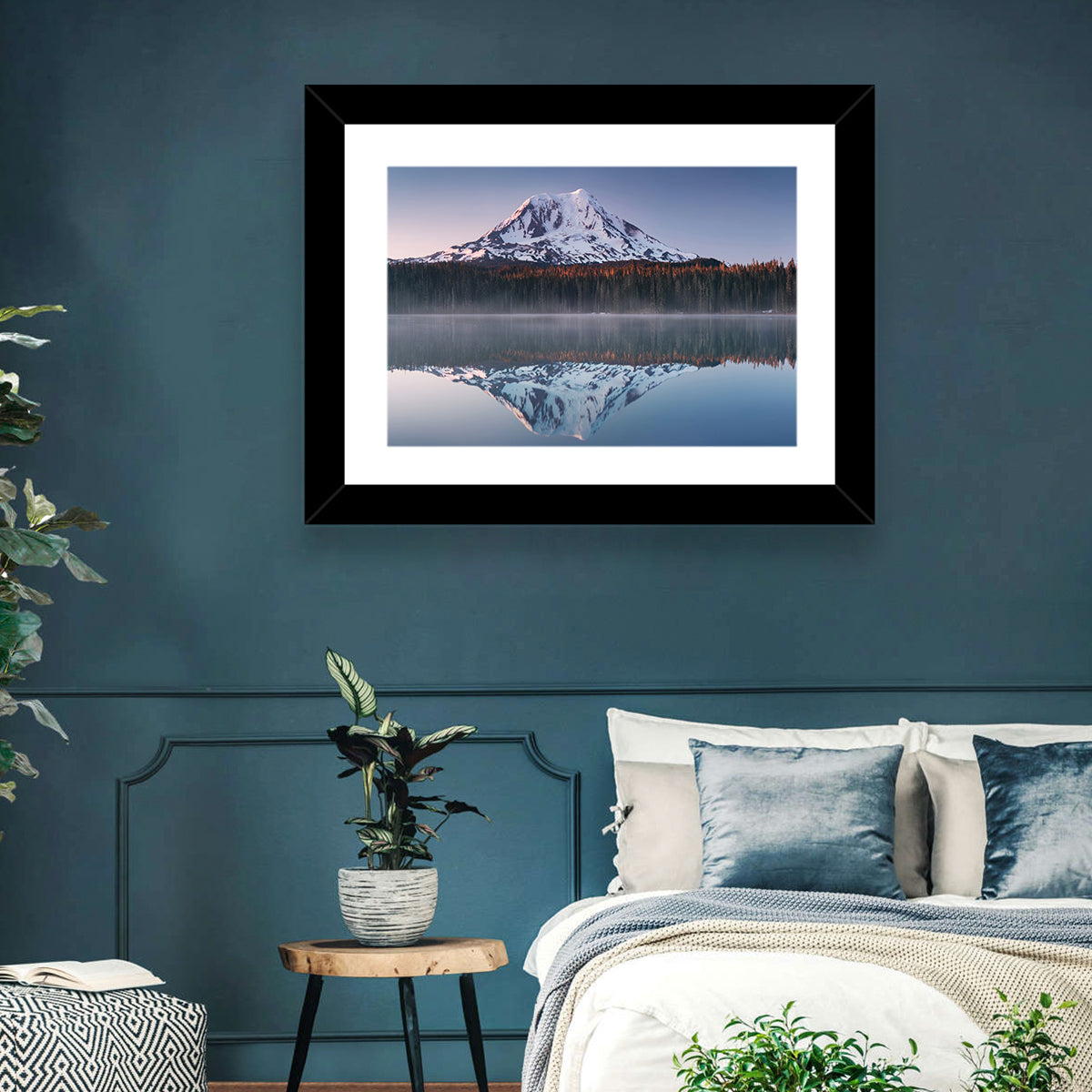 Mount Adams Sunrise Reflection Wall Art