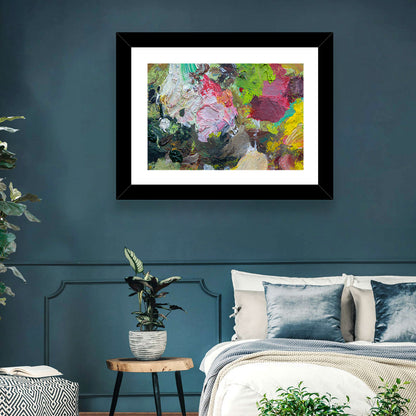 Hand Drawn Abstract Palette Wall Art