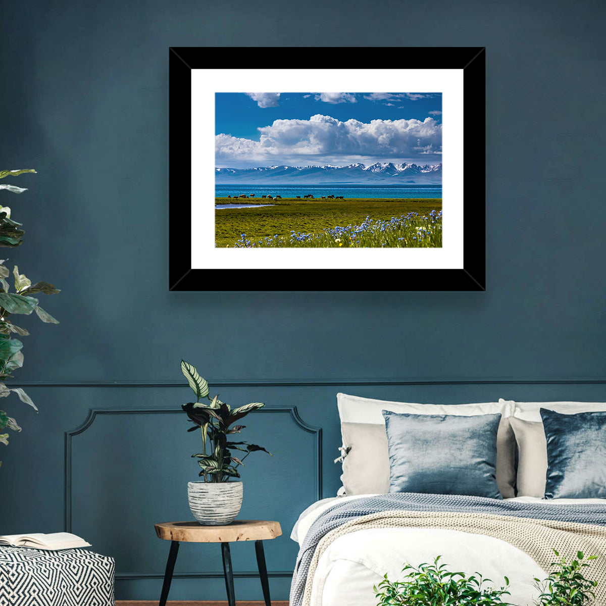 Song Kol Wildflower Shore Wall Art