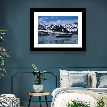 Cruise Ship in Yakutat Bay Wall Art