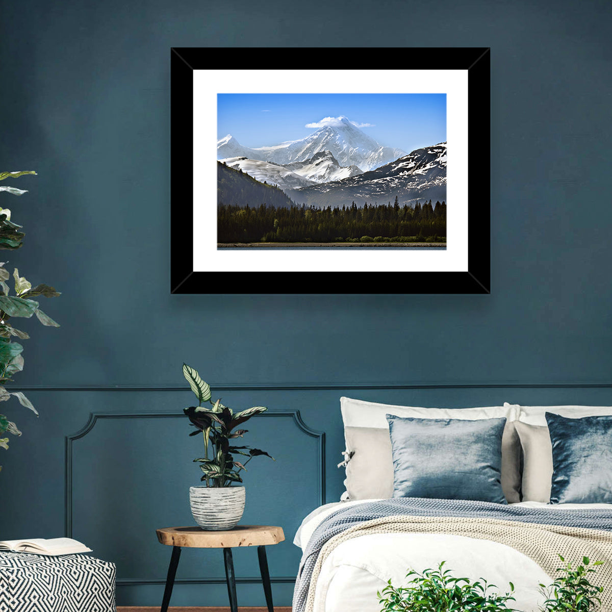 Glacier Bay Snow-capped Peak Wall Art