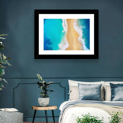 Nusa Penida Turquoise Beach Wall Art