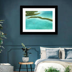 Turquoise Bahamas Islands Wall Art