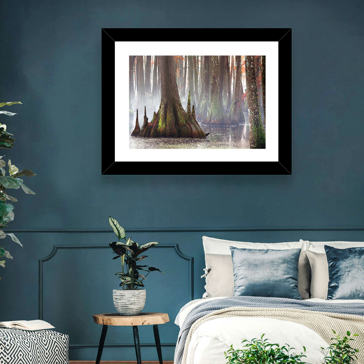 Chicot State Park Morning Fog Wall Art