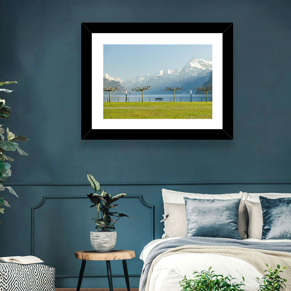Lake Lucerne Landscape Wall Art